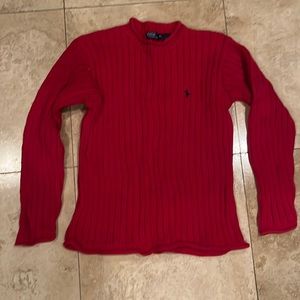 POLO By Ralph Lauren boys red sweater